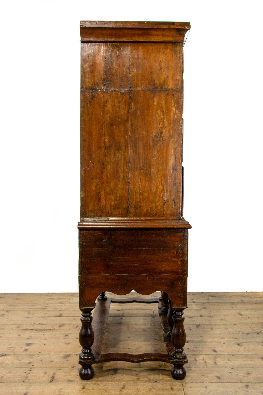 Antique Walnut Chest on Stand View VII
