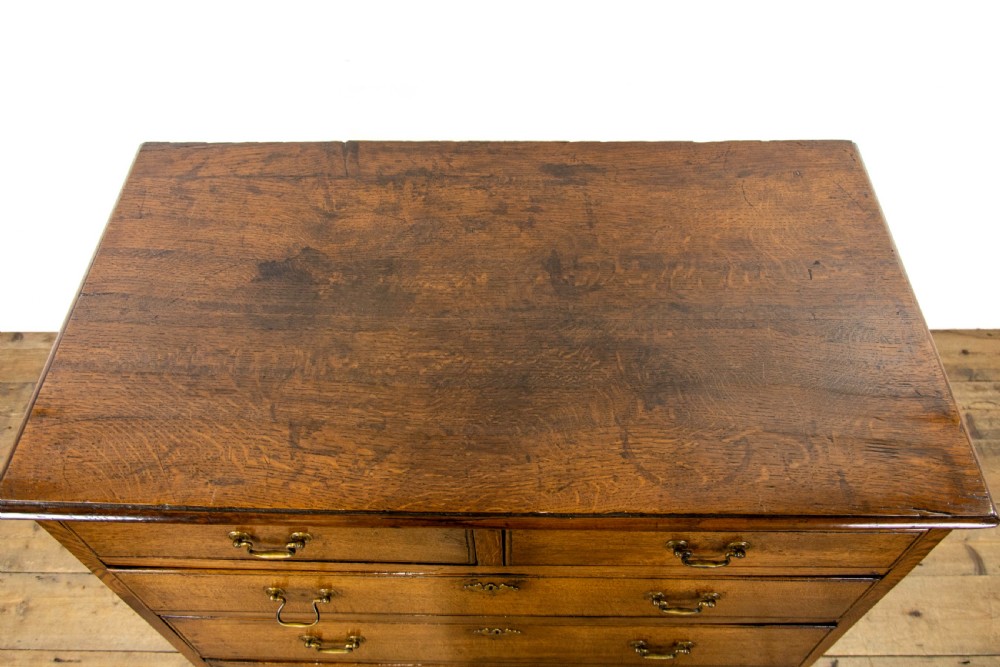 Georgian Antique Oak Chest of Drawers View III
