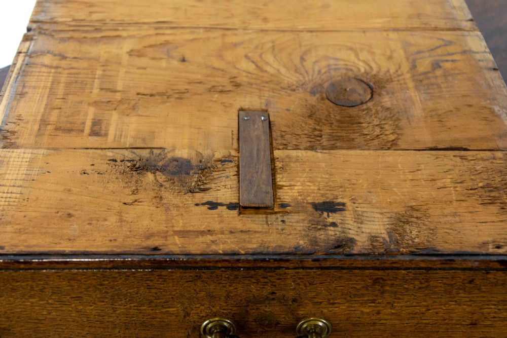 Georgian Antique Oak Chest of Drawers View VI