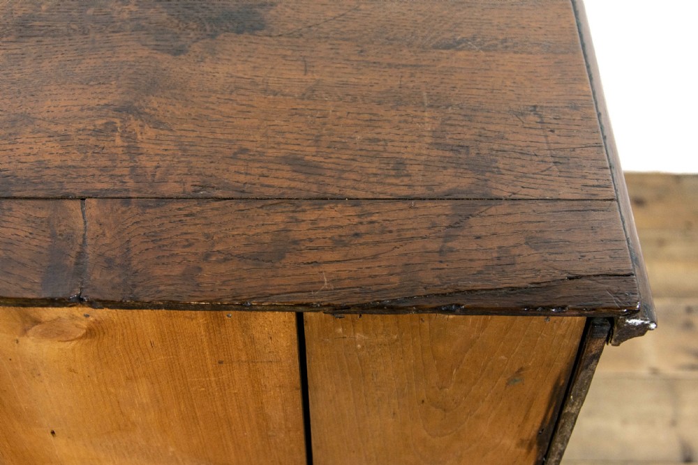 Georgian Antique Oak Chest of Drawers View IX