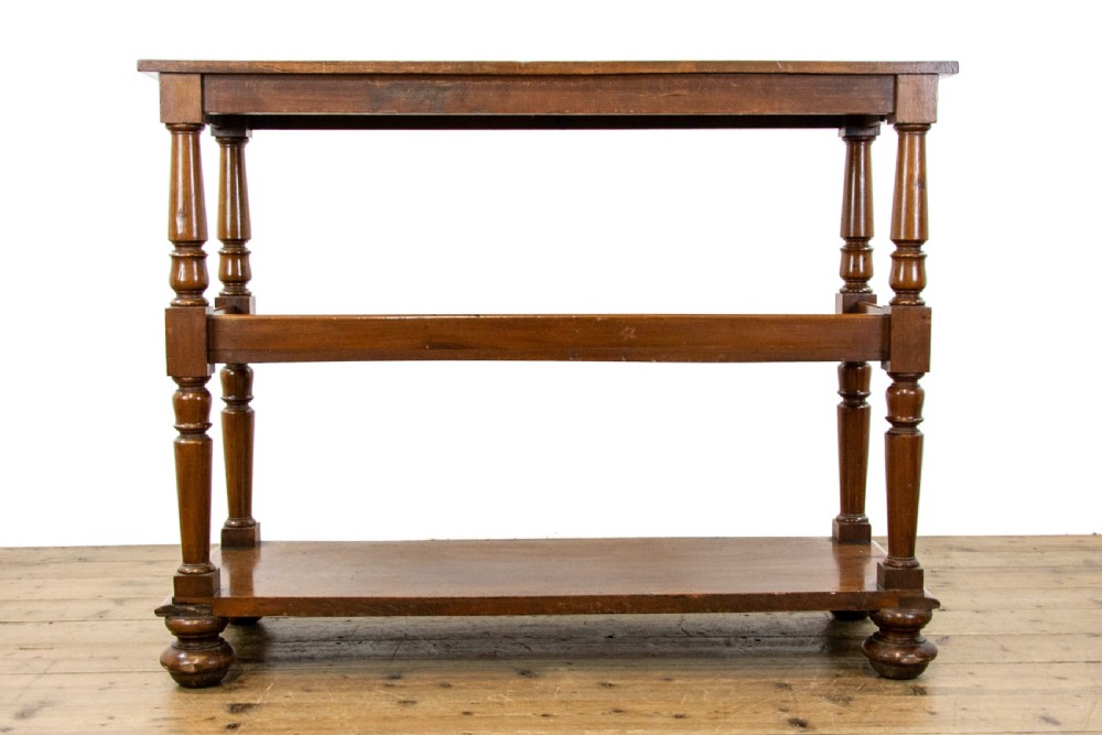 Antique Mahogany Buffet Sideboard View VII
