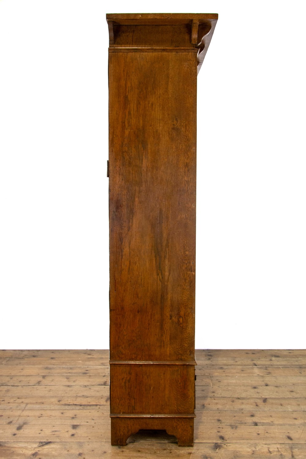Arts and Crafts Oak Wardrobe with Mirror  View IX