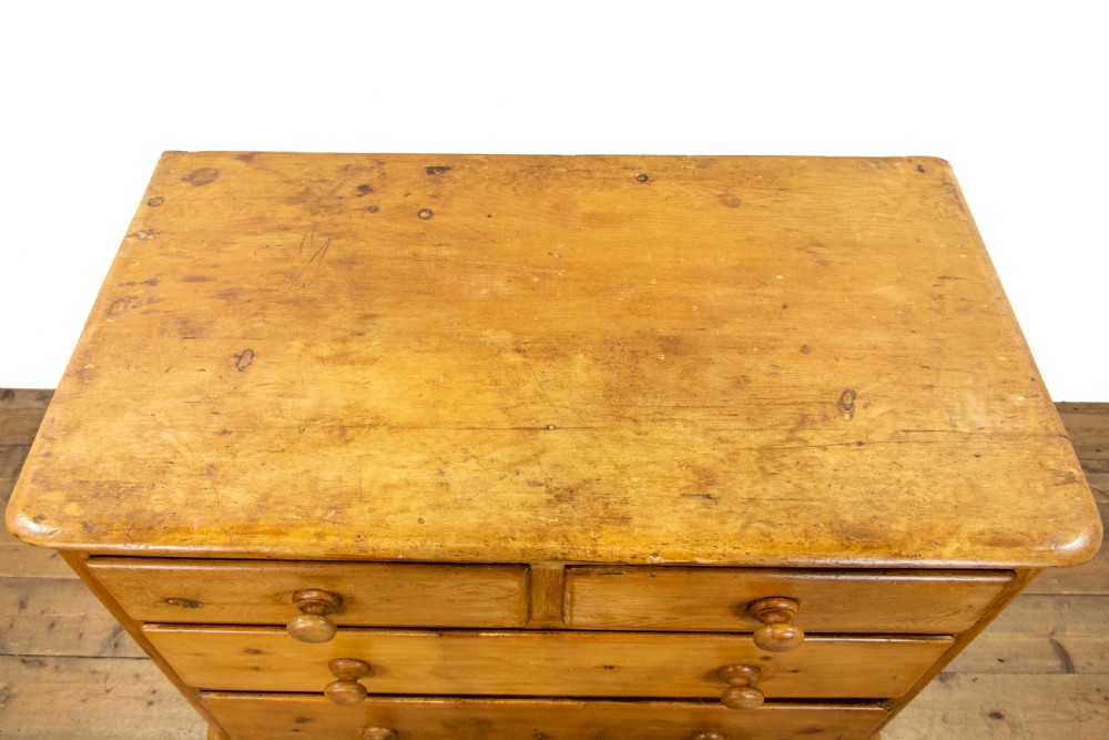 Antique Pine Chest of Drawers View IV