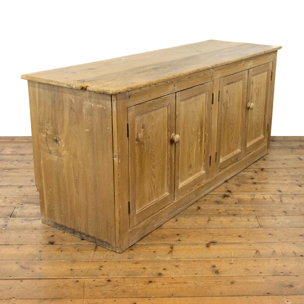 Large 19th Century Antique Pine Double Cupboard View VIII