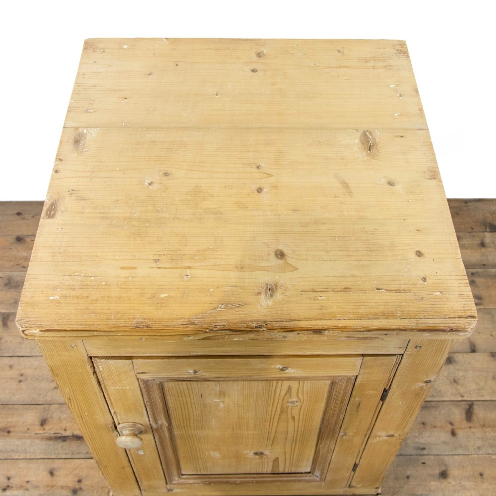 19th Century Antique Pine Single Door Cupboard View VI