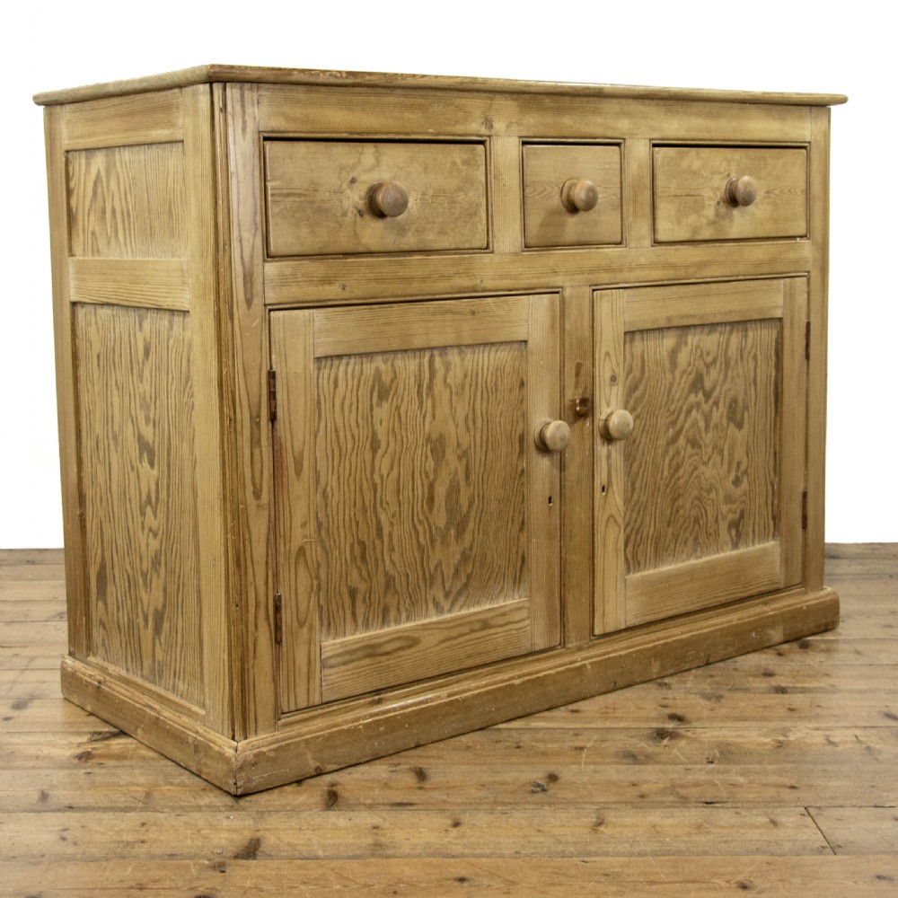French Antique Pine Sideboard