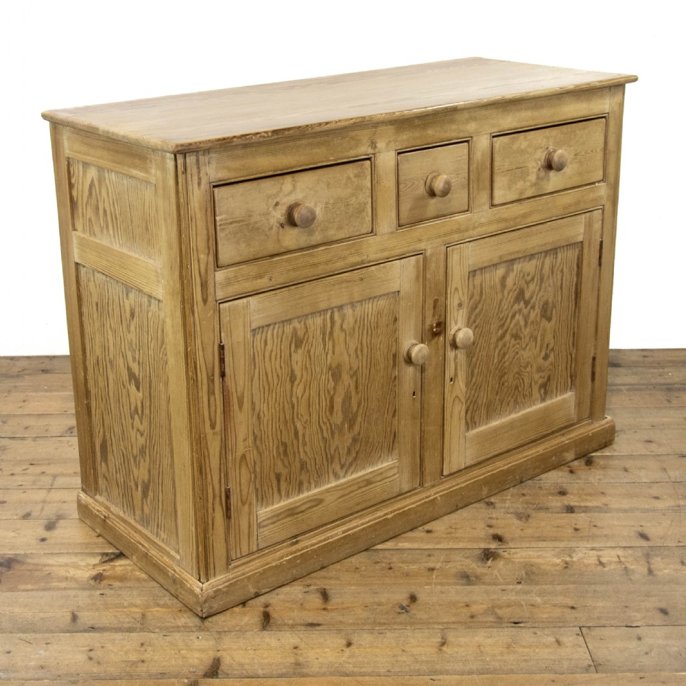 French Antique Pine Sideboard View II