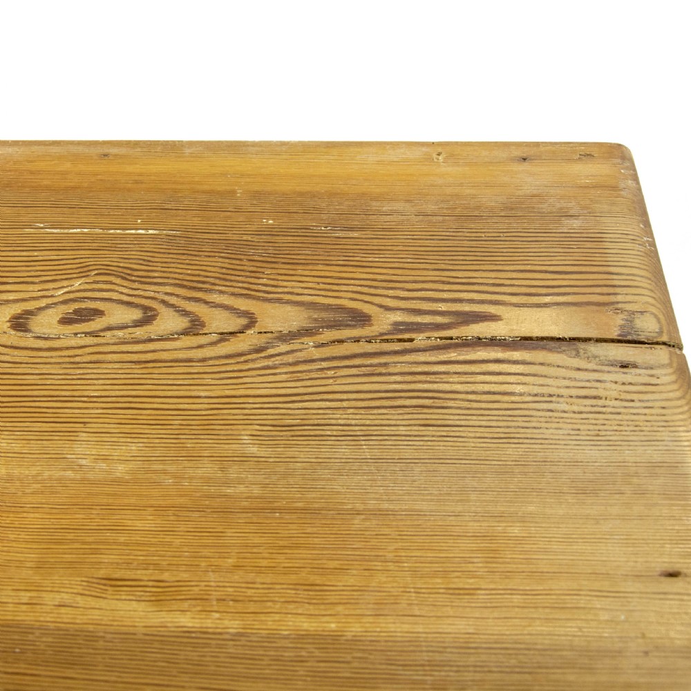 French Antique Pine Sideboard View VI