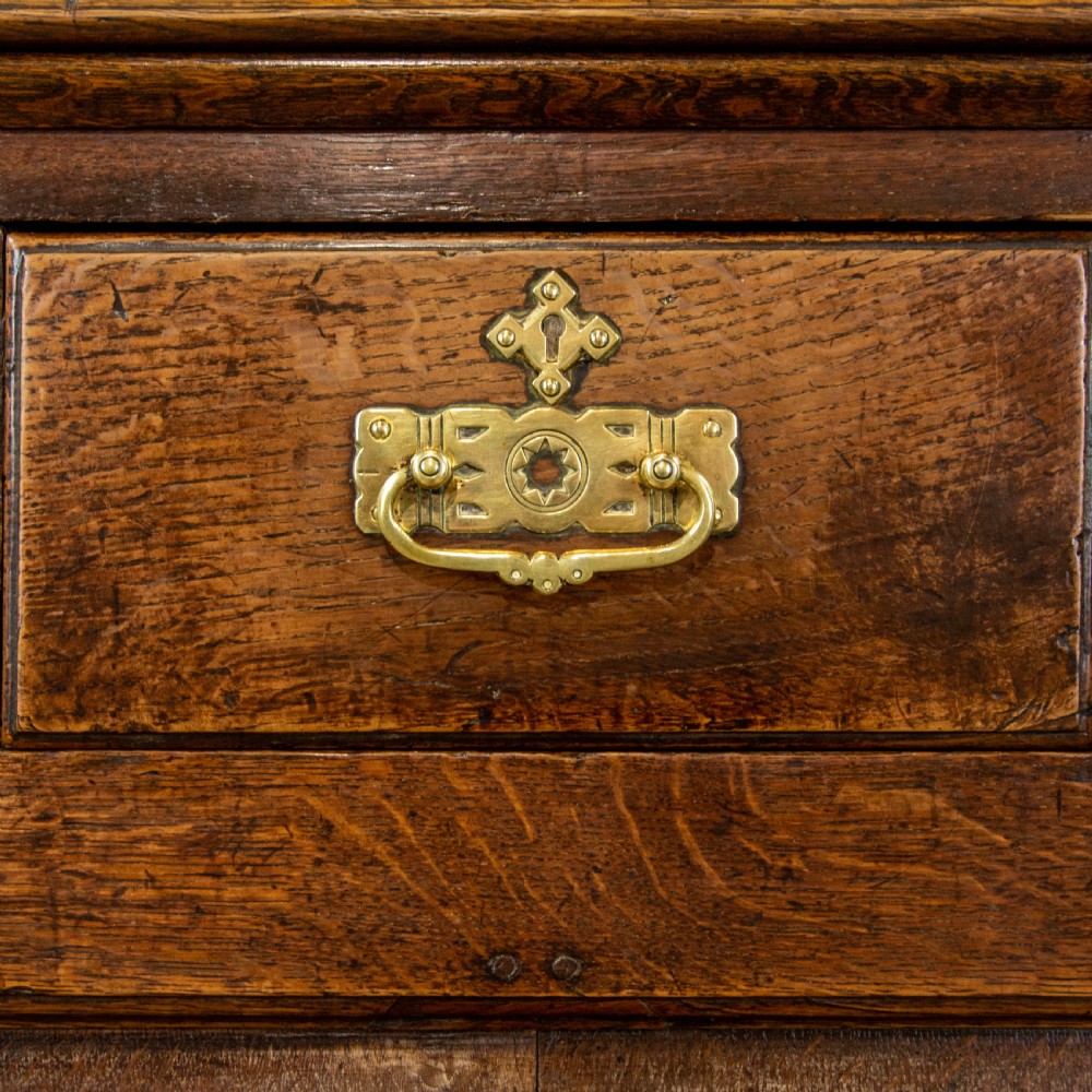 Antique George II Oak Dresser Base View II