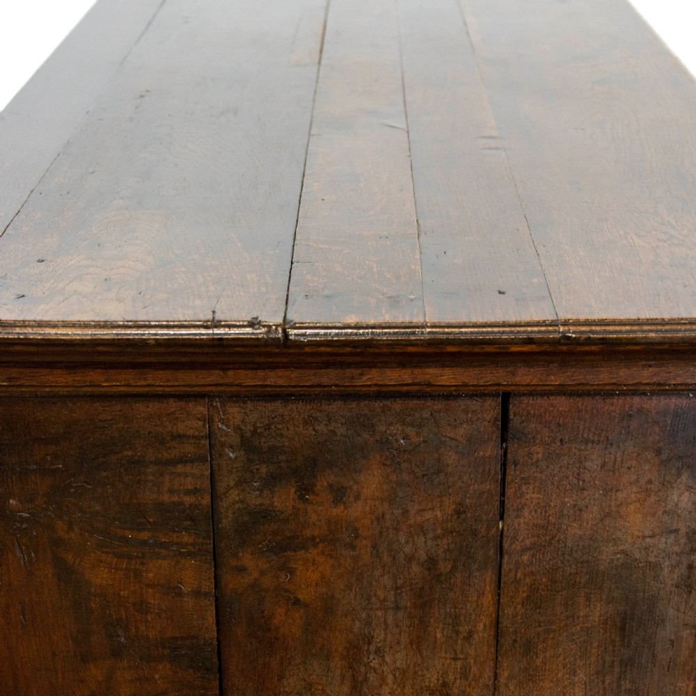 Antique George II Oak Dresser Base View XI