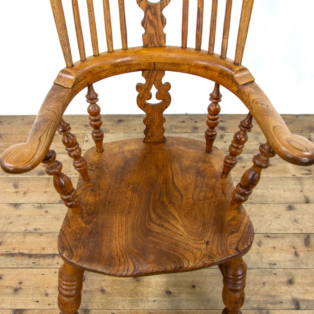 Antique Windsor Farmhouse Elbow Chair View VI