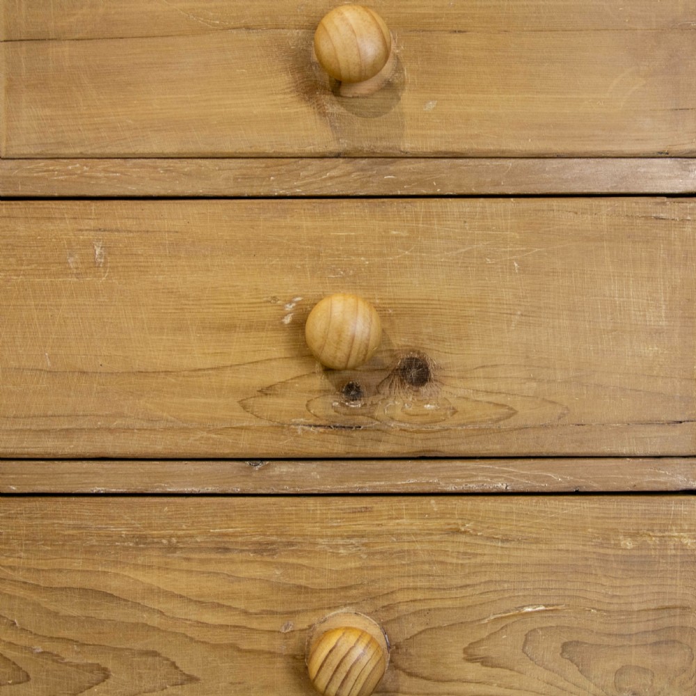 Victorian Antique Pine Chest of Drawers View V