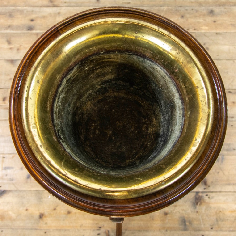 Edwardian Mahogany Jardiniere Stand View VIII