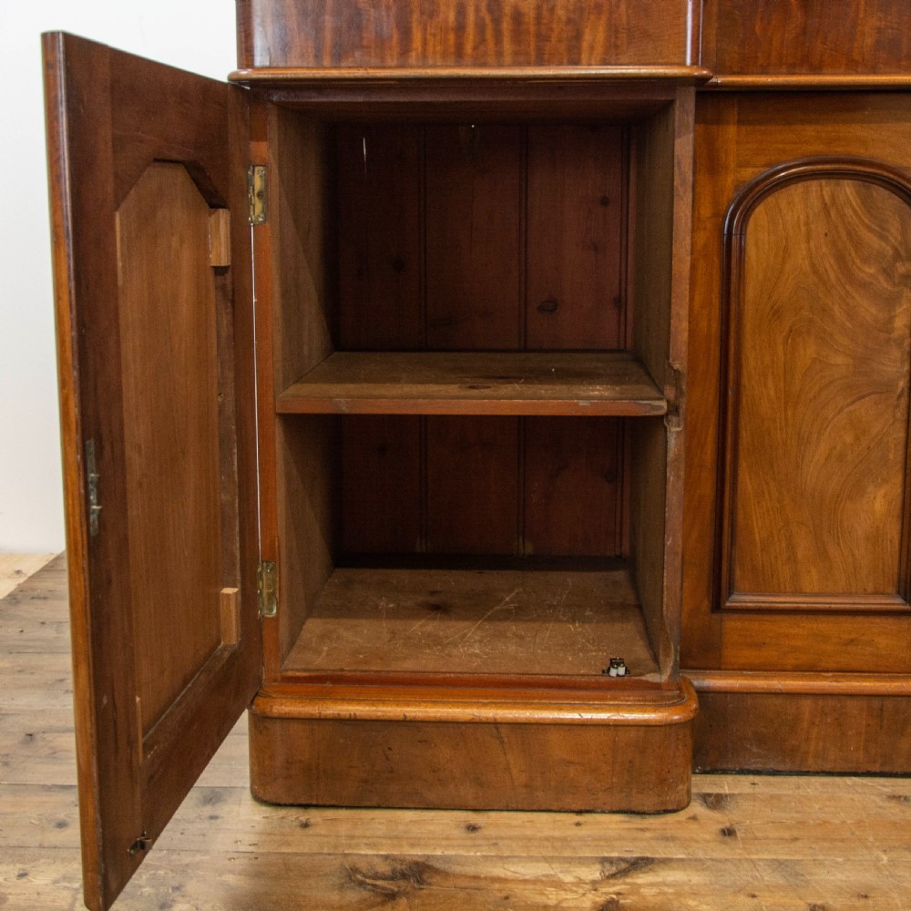 Antique Mahogany Mirror-Backed Sideboard View VII