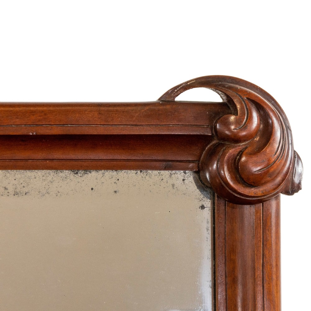 Antique Mahogany Mirror-Backed Sideboard View XII