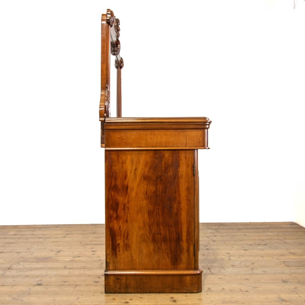 Antique Mahogany Mirror-Backed Sideboard View XV
