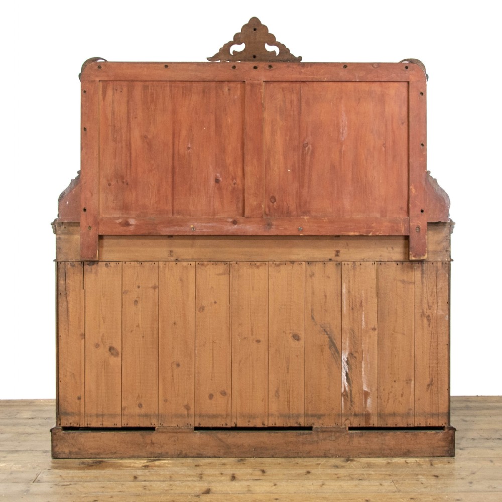 Antique Mahogany Mirror-Backed Sideboard View XVI