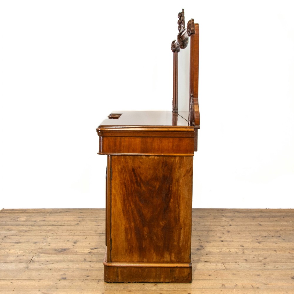 Antique Mahogany Mirror-Backed Sideboard View XVII