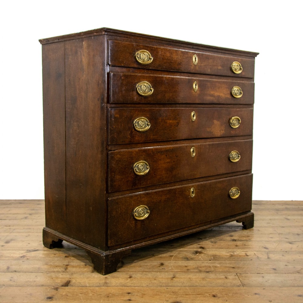 Antique Oak Chest of Drawers View II