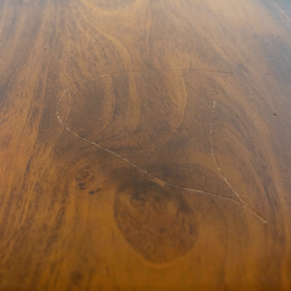 Antique Mahogany Desk View IX