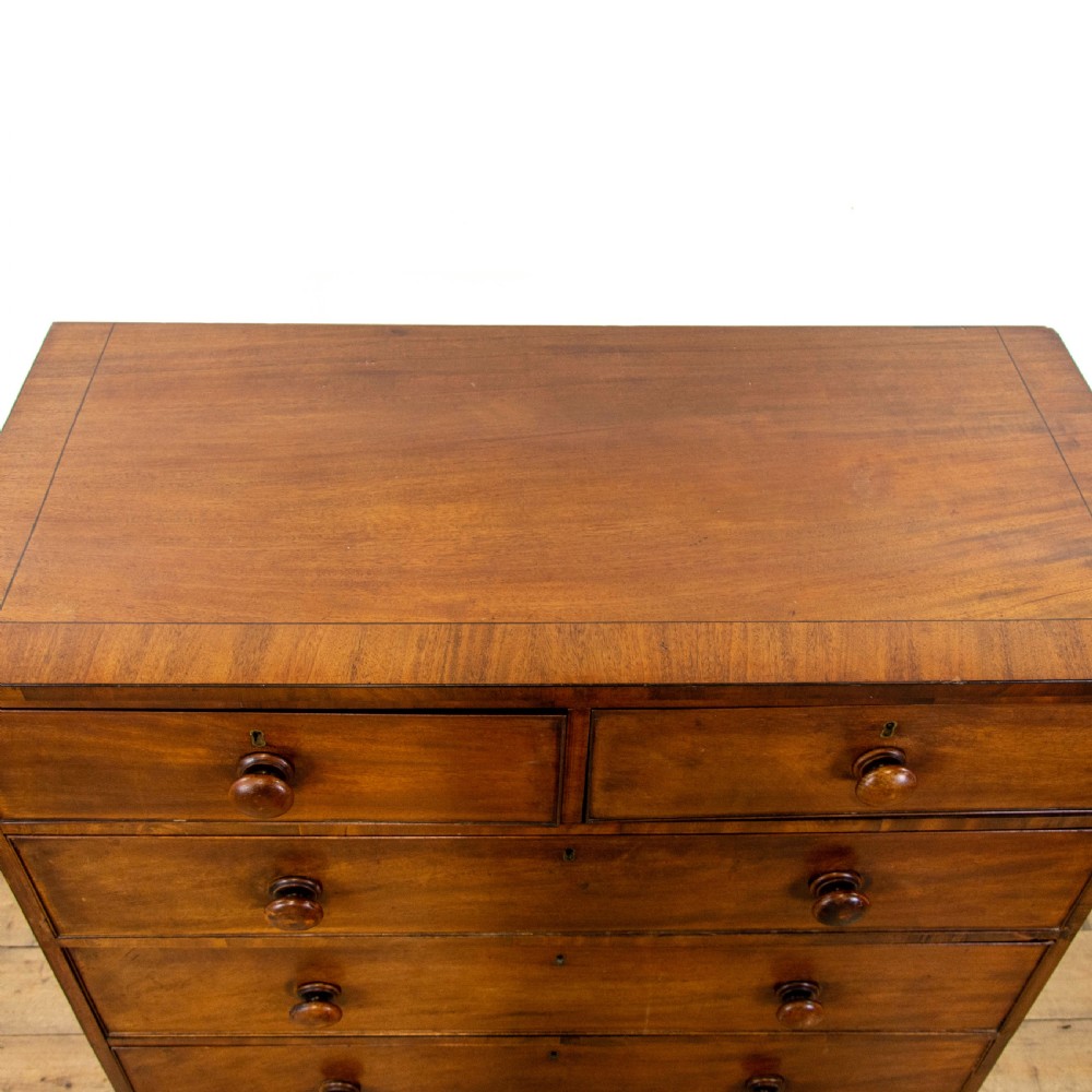 Victorian Antique Mahogany Chest of Drawers  View VII