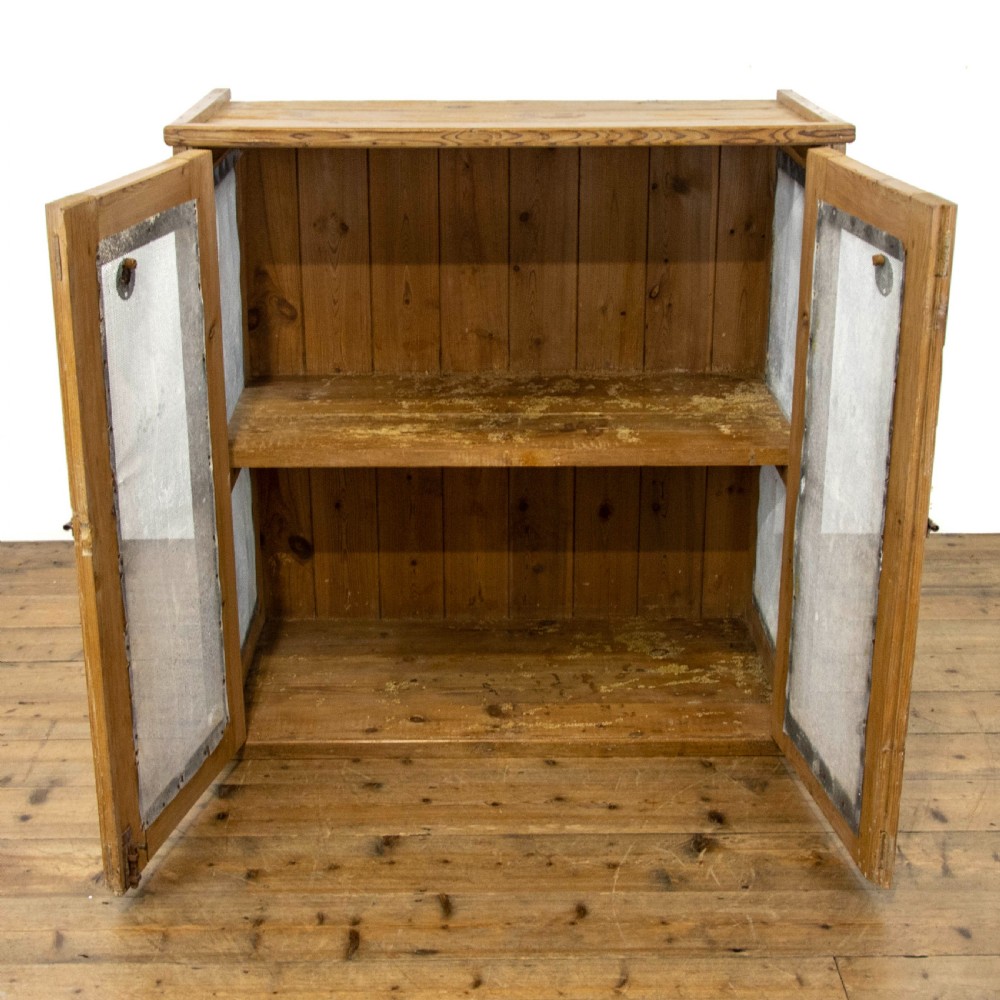 Victorian Antique Pine Food Cupboard View II