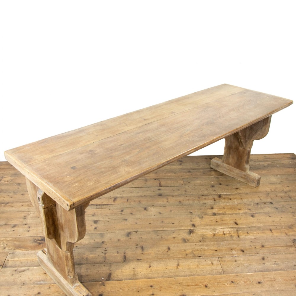 Large French Oak Serving Table View III