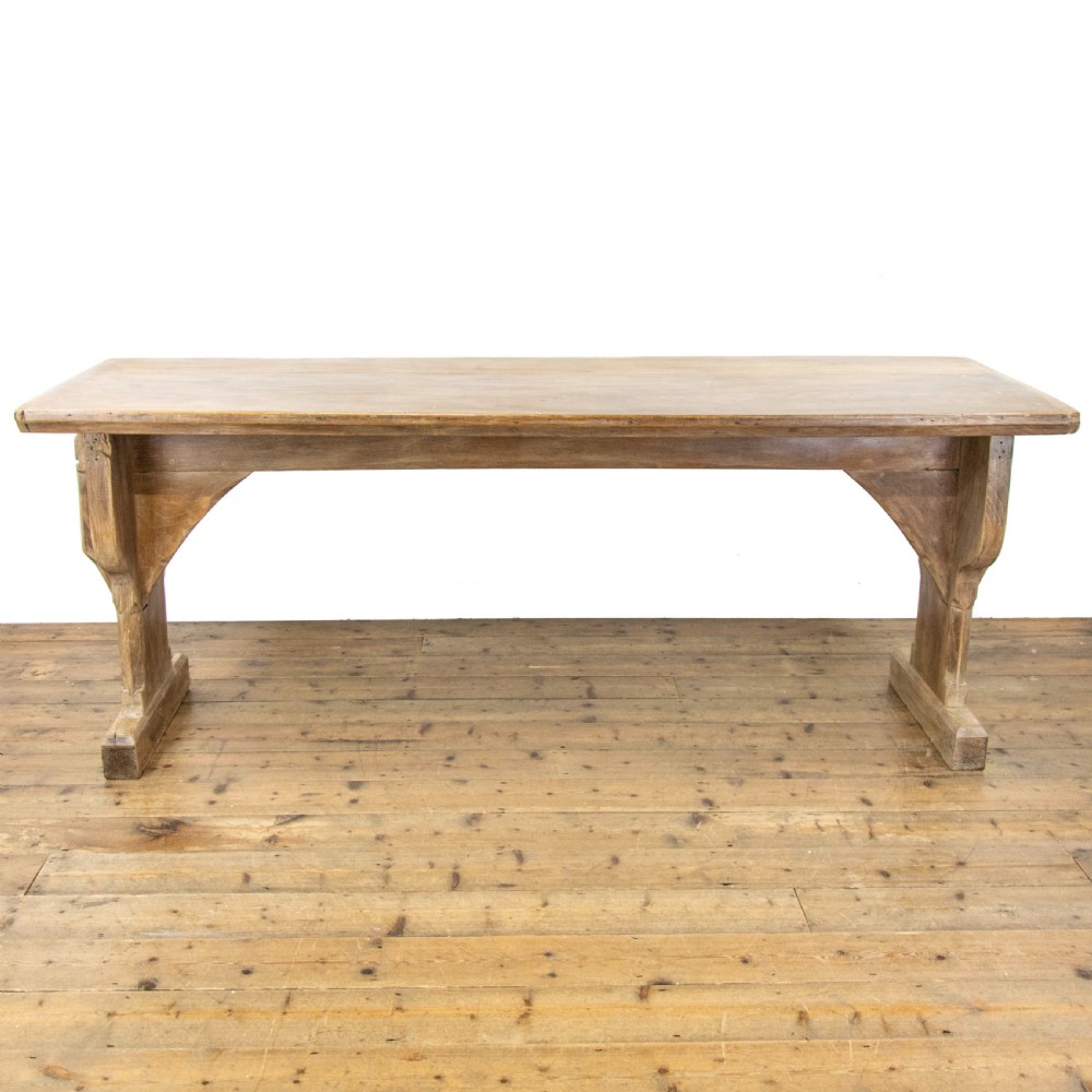 Large French Oak Serving Table View IV