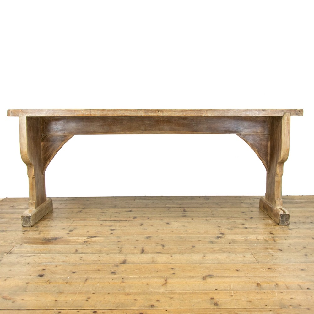 Large French Oak Serving Table View VI