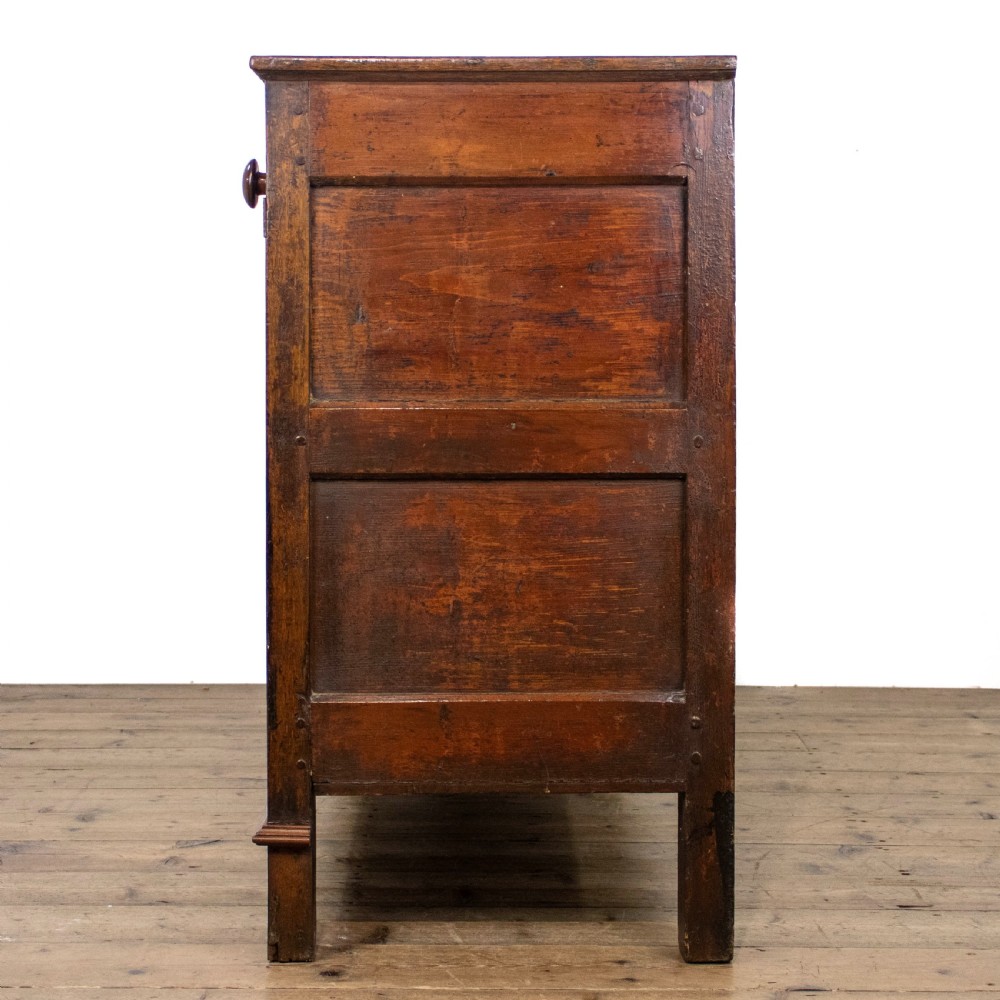 Antique Welsh Oak Dresser Base with Inlay  View V