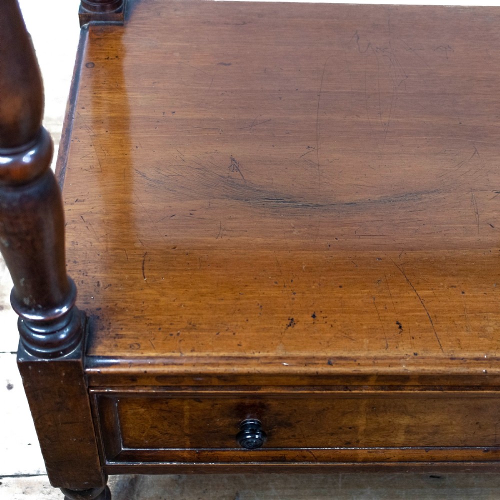 Victorian Mahogany Three Tier Whatnot  View VII