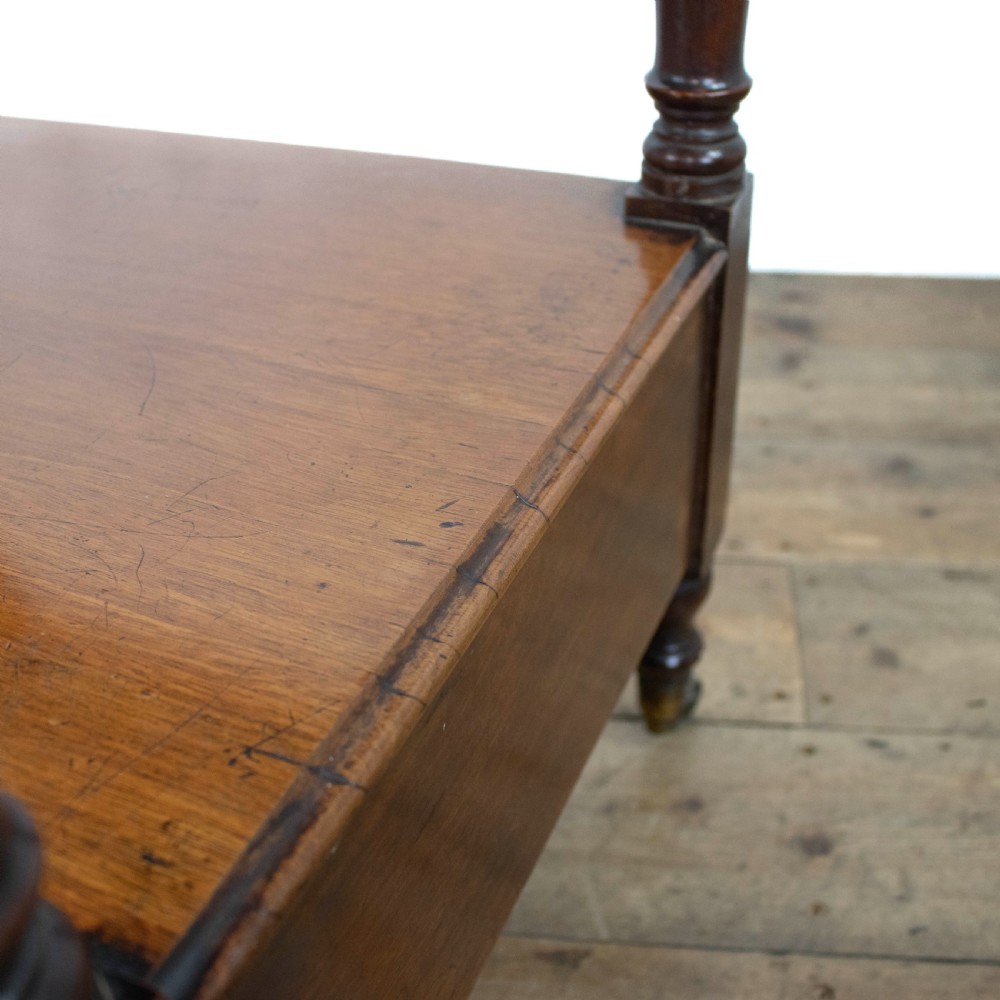 Victorian Mahogany Three Tier Whatnot  View IX
