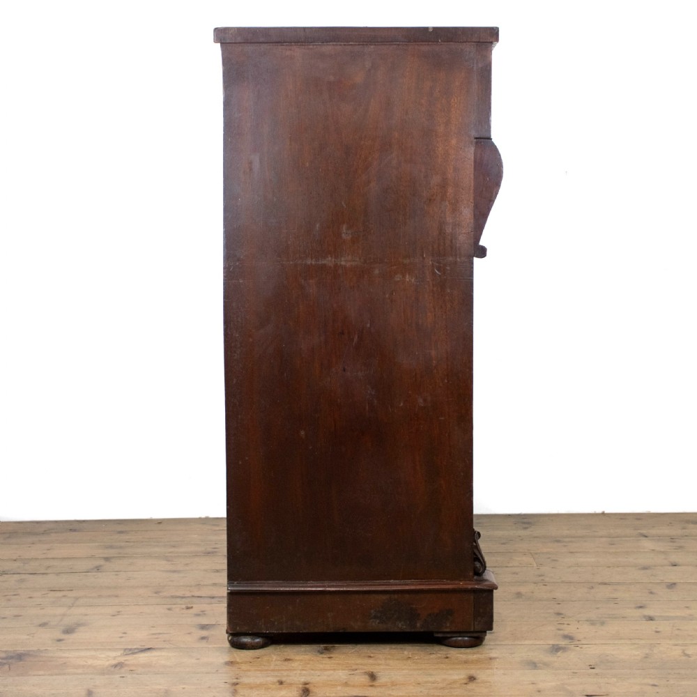 Unusual Victorian Mahogany Chest of Drawers View V