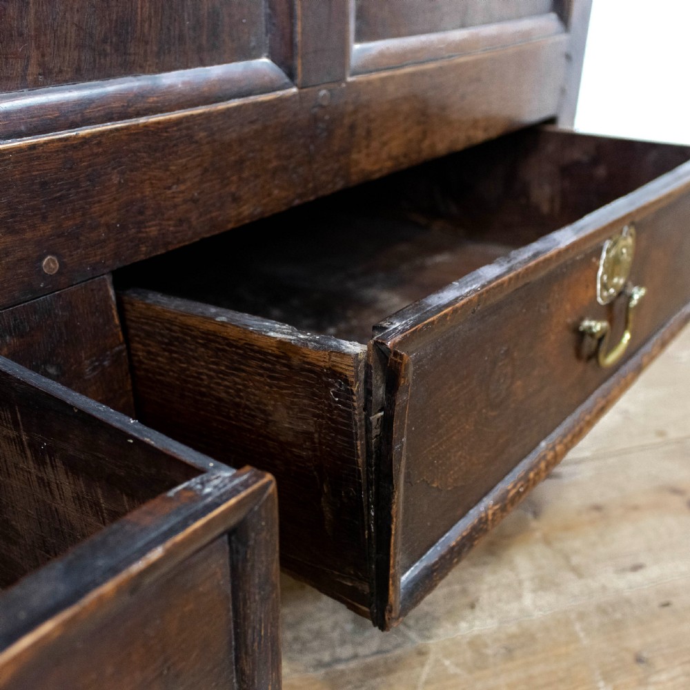 Early 18th Century Oak Mule Chest  View III