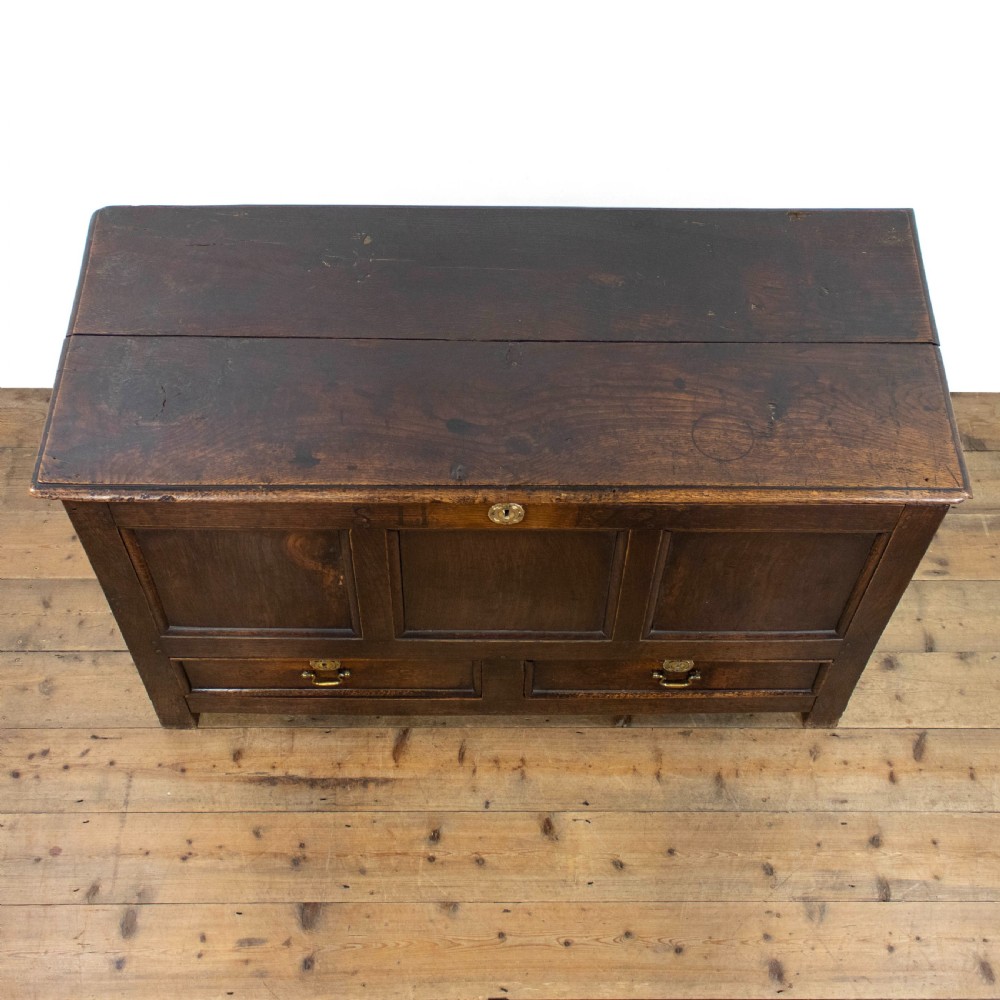 Early 18th Century Oak Mule Chest  View IV