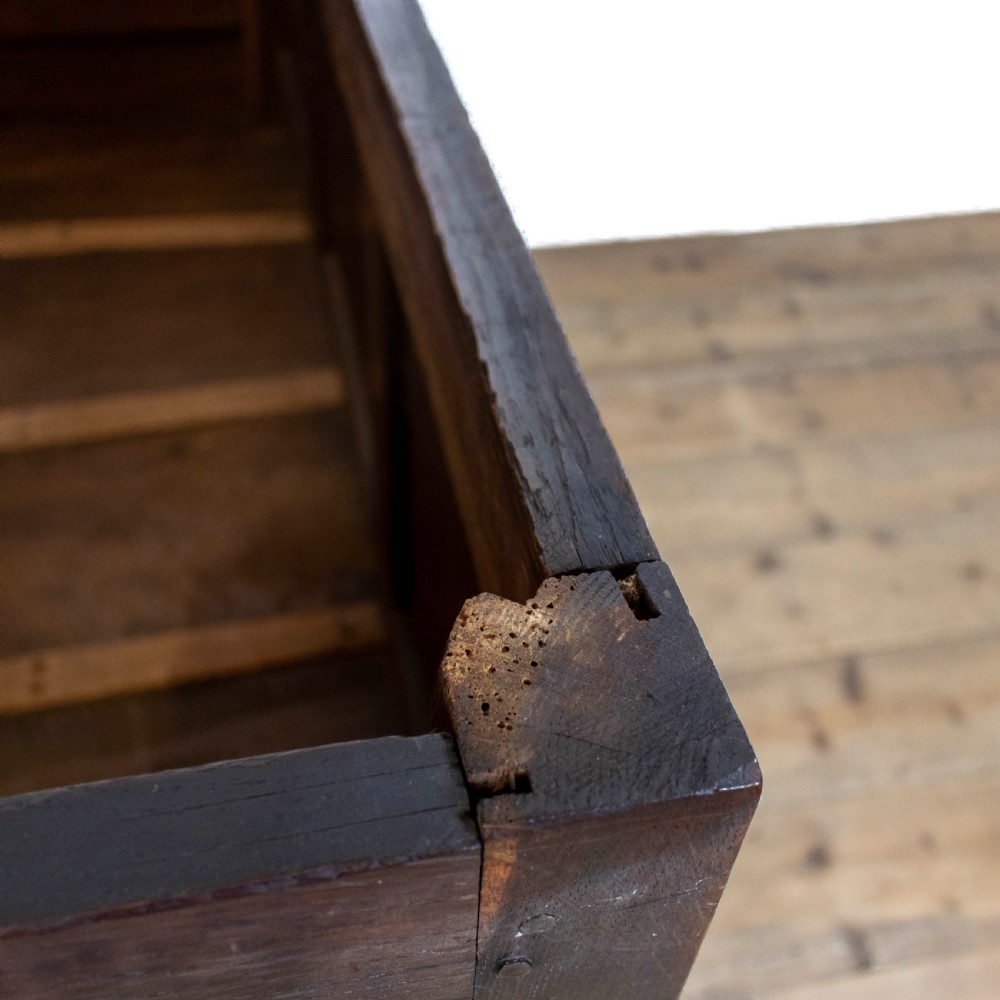 Early 18th Century Oak Mule Chest  View VII