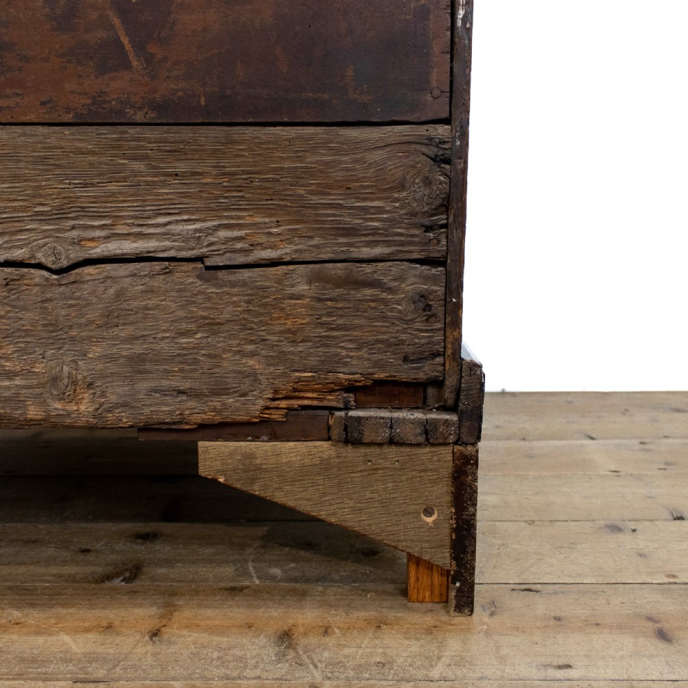 18th Century Antique Oak Chest of Drawers View V