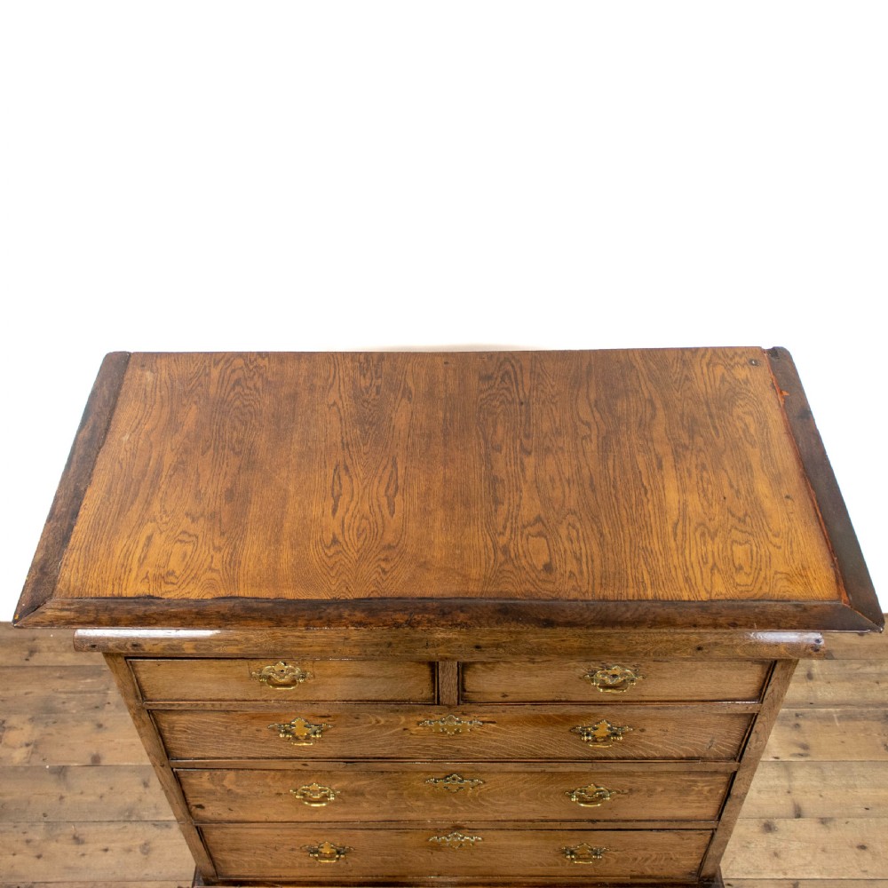 18th Century Antique Oak Chest of Drawers View VIII