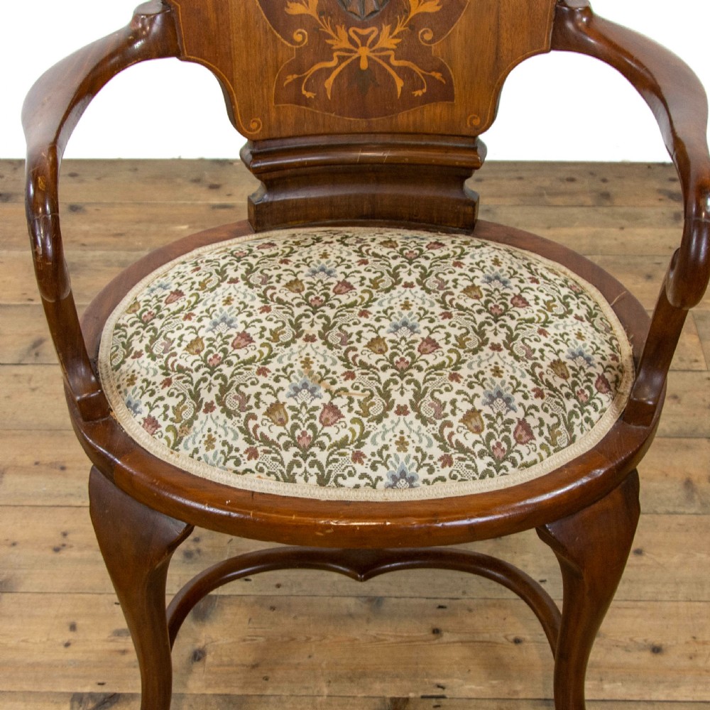 Edwardian Antique Bedroom Chair View IV