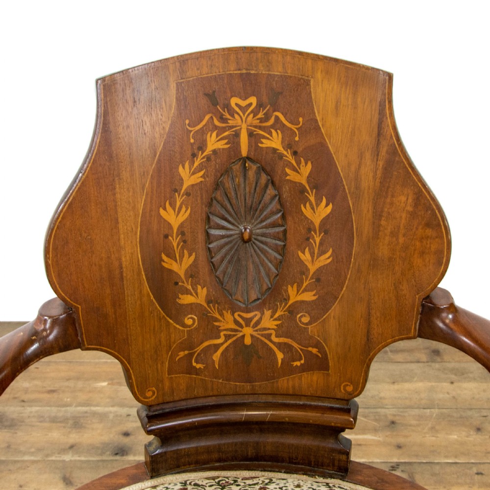 Edwardian Antique Bedroom Chair View VI