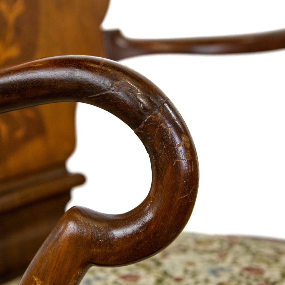 Edwardian Antique Bedroom Chair View X