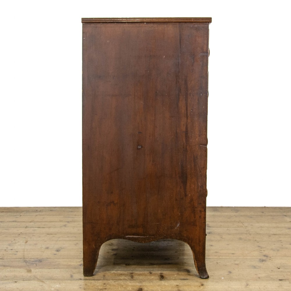 Georgian Antique Mahogany Chest of Drawers View VI