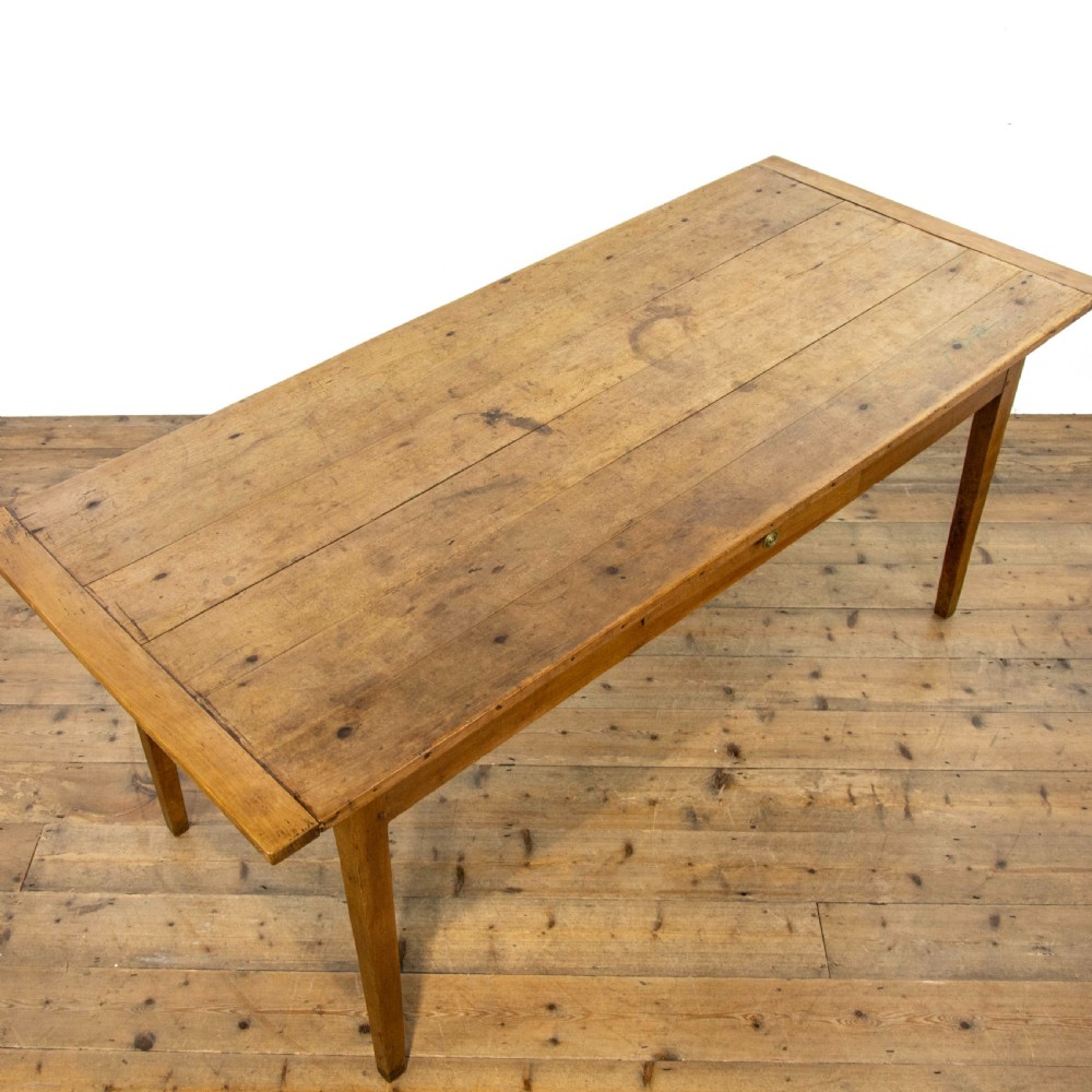 Antique French Provincial Farmhouse Kitchen Table View IV
