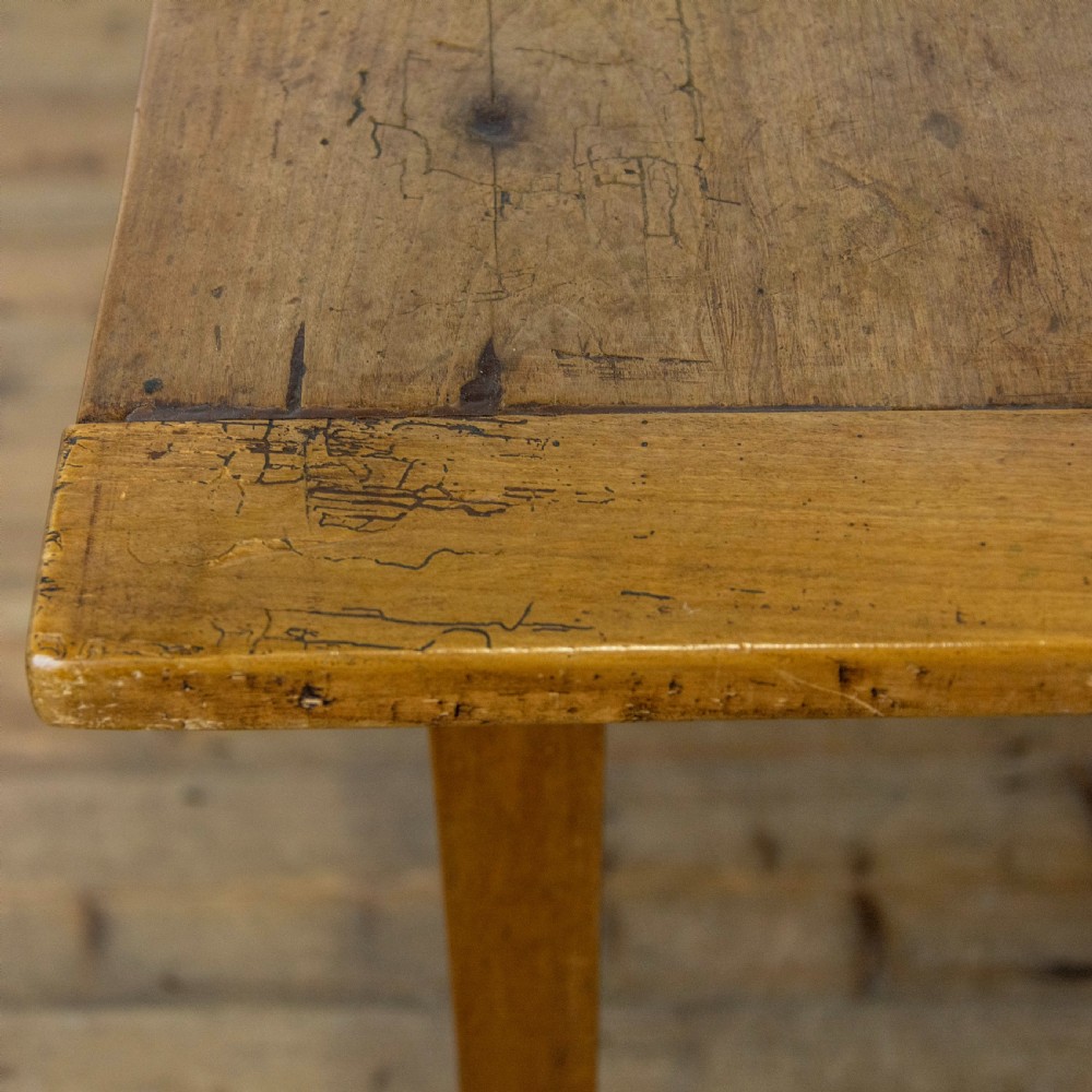 Antique French Provincial Farmhouse Kitchen Table View VII
