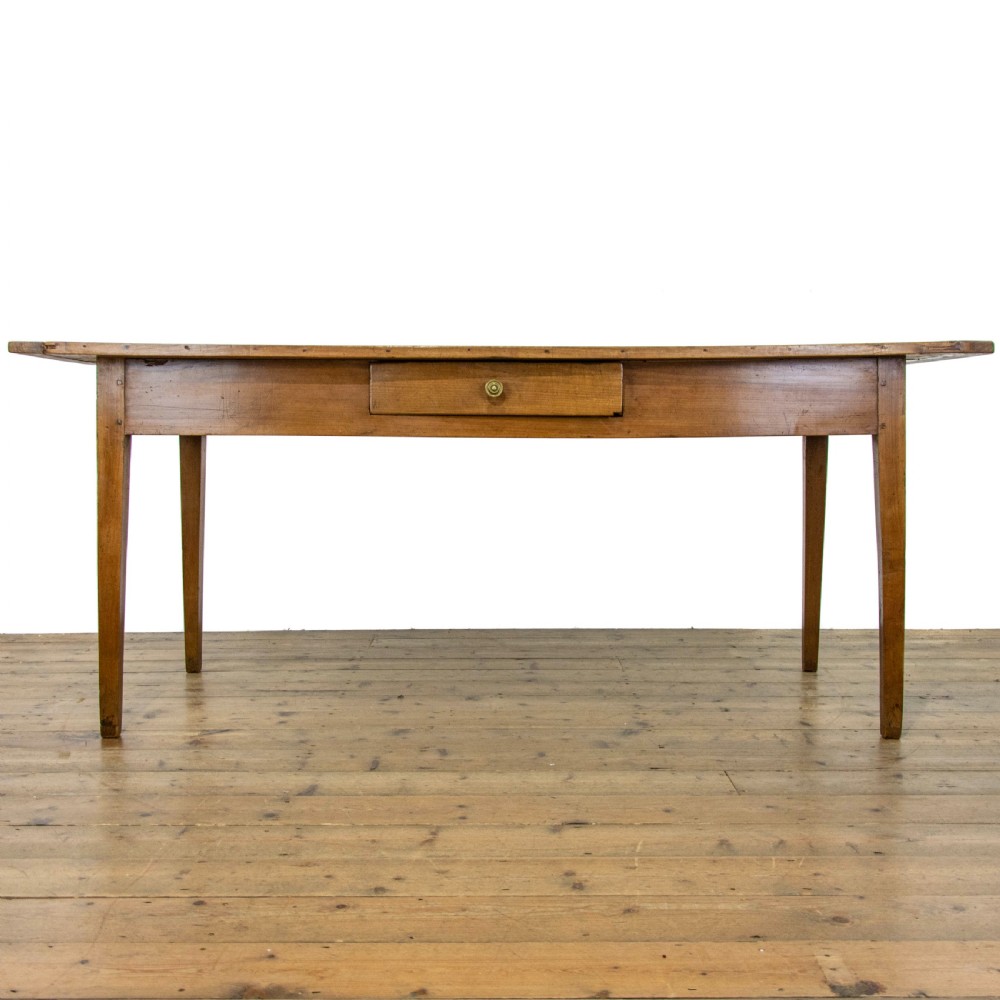 Antique French Provincial Farmhouse Kitchen Table View XII