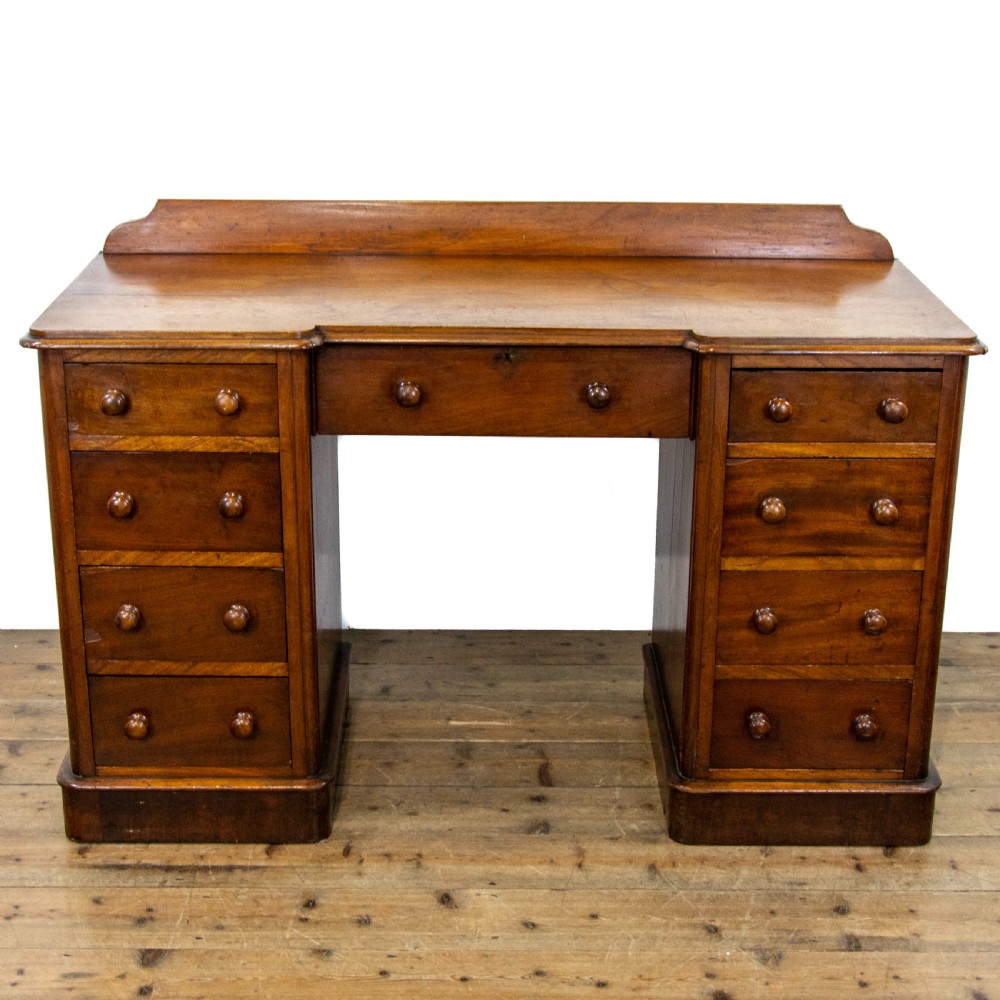 Antique Victorian Mahogany Desk View III