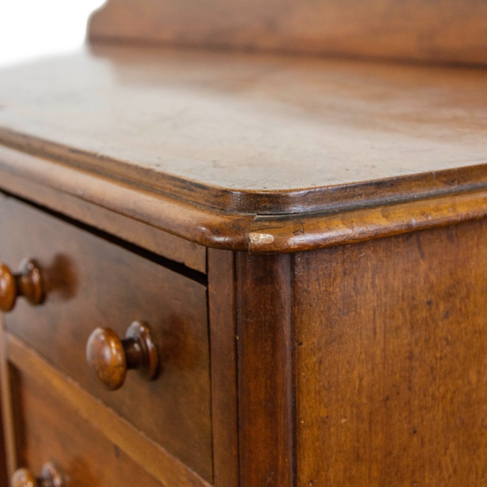 Antique Victorian Mahogany Desk View XII