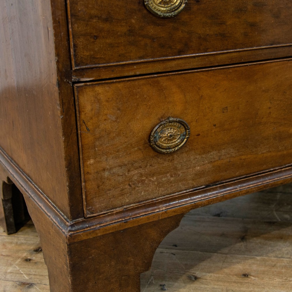 Small George III Mahogany Chest of Drawers View VI