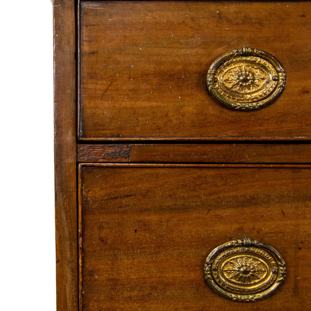 Small George III Mahogany Chest of Drawers View XI