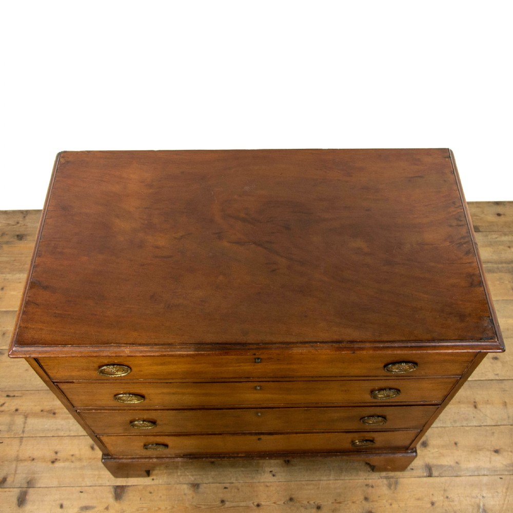 Small George III Mahogany Chest of Drawers View XII